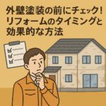 外壁塗装の前にチェック！リフォームのタイミングと効果的な方法