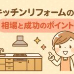 キッチンリフォーム相場と成功ポイント