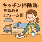 キッチンの掃除効率を高める