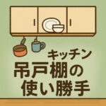 キッチン吊戸棚使い勝手