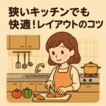 狭いキッチンレイアウト