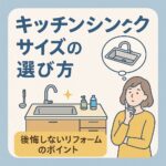 キッチンシンクサイズの選び方