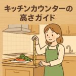 キッチンカウンターの高さガイド