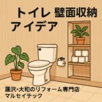 トイレ壁面収納アイデア