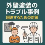 外壁塗装のトラブル事例 回避するための対策