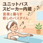 ユニットバススピーカー内臓